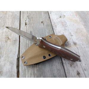 БОЄЦЬ ніж ручної роботи майстра ОLEKSANDR NOR, замовити купити в Україні, сталь М390, 61 HRC. Photo 2